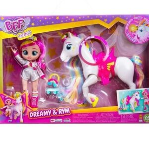 BFF By Cry Babies Dreamy & Rym Unicorn Playset -